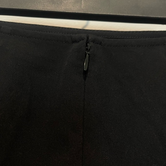 Apostrophe Boutique Chic Fancy Black Lacey Skirt Sz 12 - Picture 6 of 8